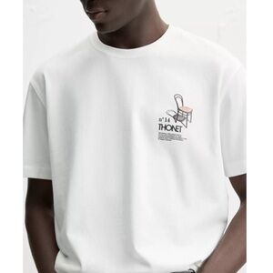 Zara! NEW! Oyster-White. Small.